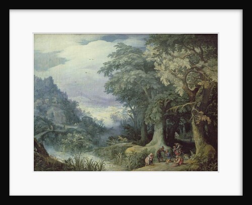 Armed Attack in a Wood by Paul Brill or Bril