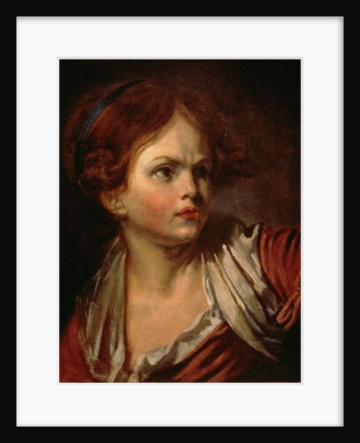 Head of a Young Girl by Marie Renee Genevieve Brossard de Beaulieu