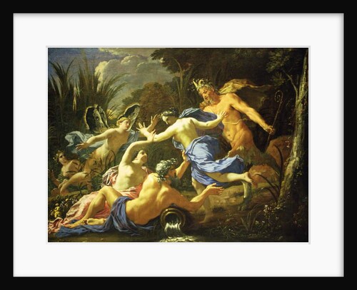 Pan and Syrinx, 1657 by Michel Dorigny