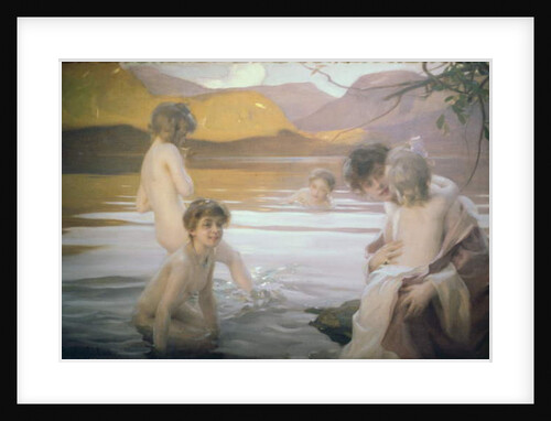 The First Bath by Paul Chabas