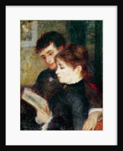 Couple Reading by Pierre Auguste Renoir