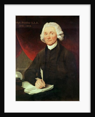 Portrait of Joseph Priestley by English School