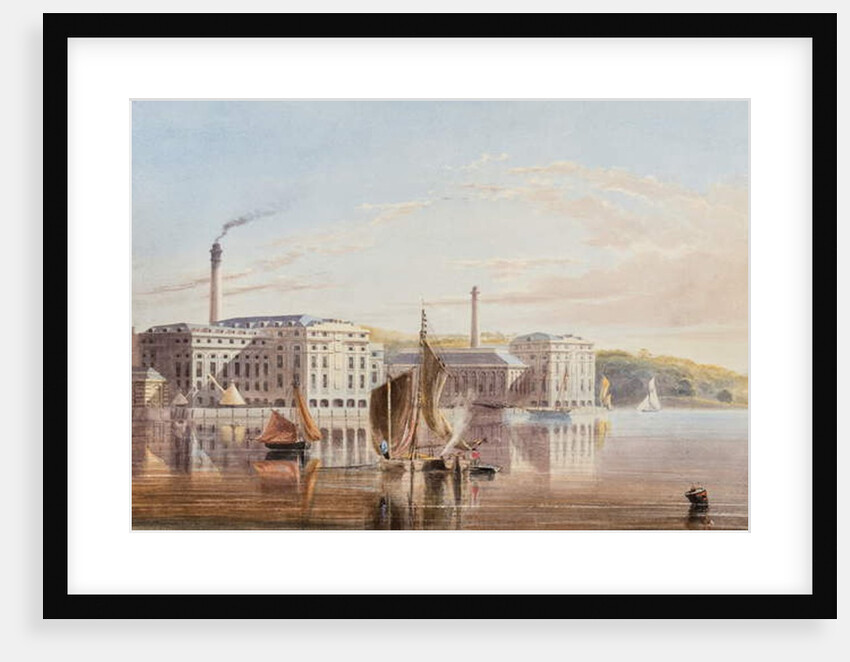 The Royal William Victualling Yard, Stonehouse, c.1840 by English School