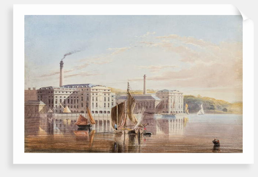 The Royal William Victualling Yard, Stonehouse, c.1840 by English School