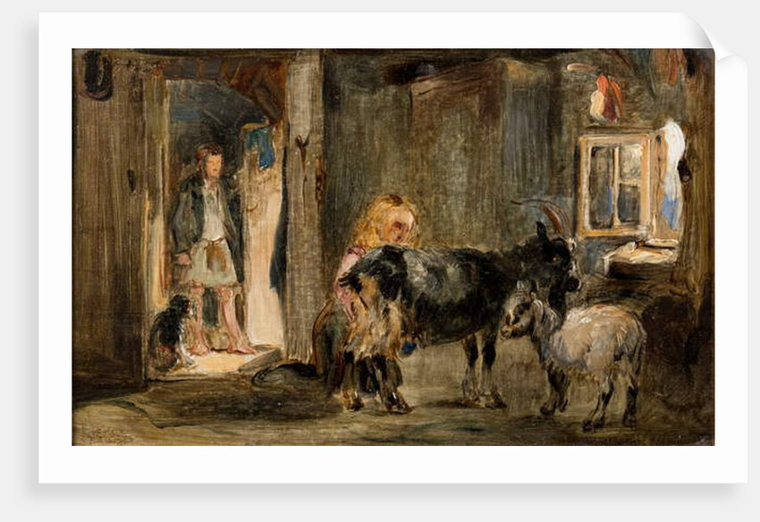 Study for 'The Goat Herd's Cottage', 1832 by William Simson