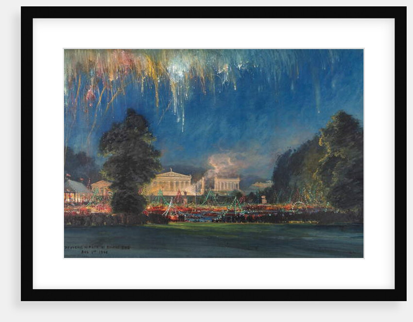 Souvenir of Fête at Bourne End by Henry William Woolls