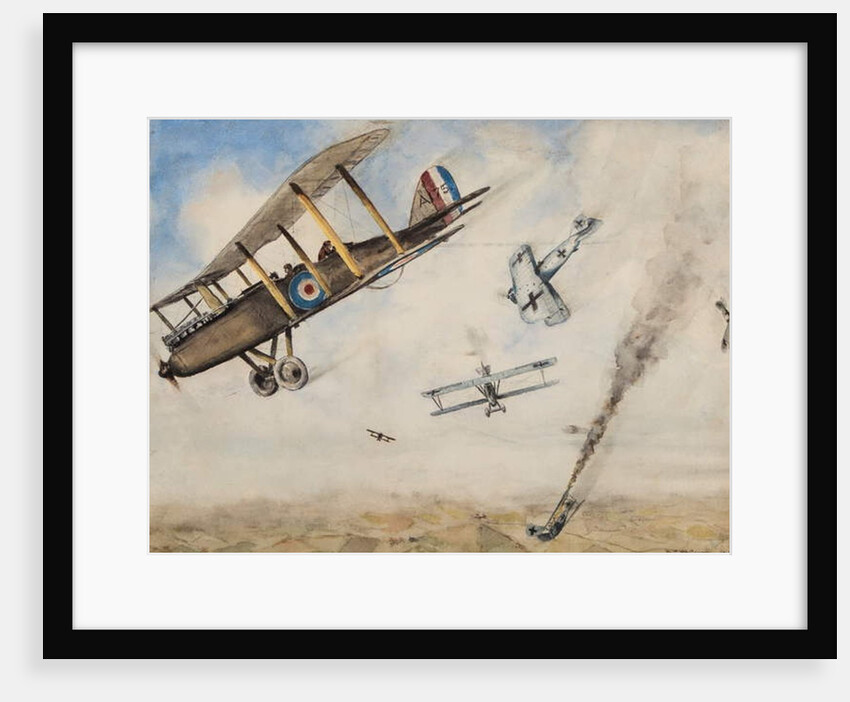 WWI Dogfight, 1918 by R.C. McCarthy