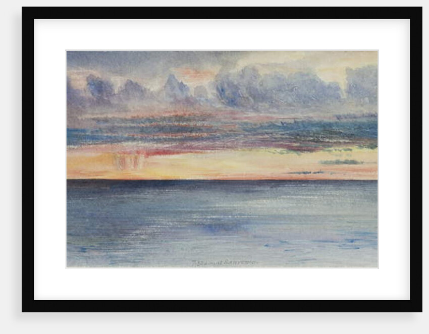 San Remo: sunrise, 7.30 a.m. 7th December, 1877 by George Douglas Tinling