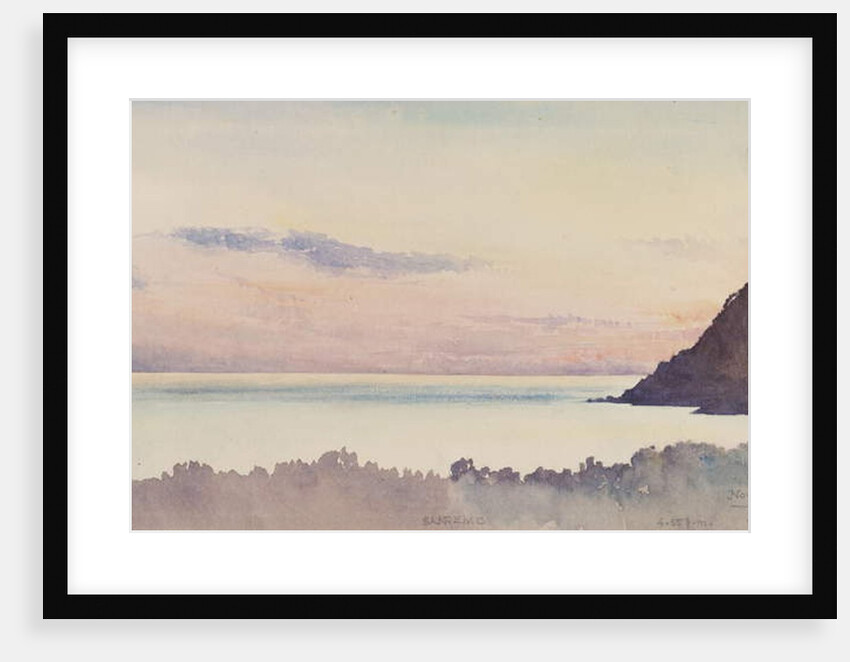 San Remo, 4.55 p.m. 7th November, 1877 by George Douglas Tinling