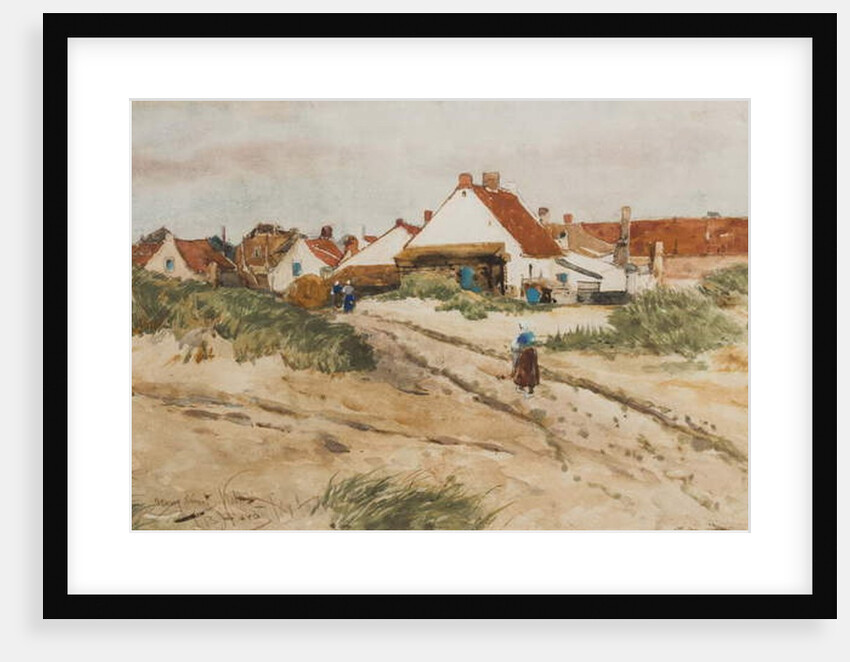 Nearing Sunset, Katwijk, Holland, 1894 by Thomas Bush Hardy