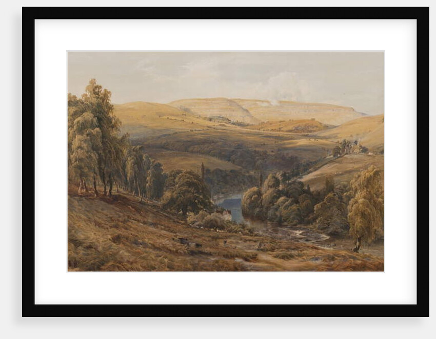 Valley of the Dee, near Llangollen by Bernard Walter Evans