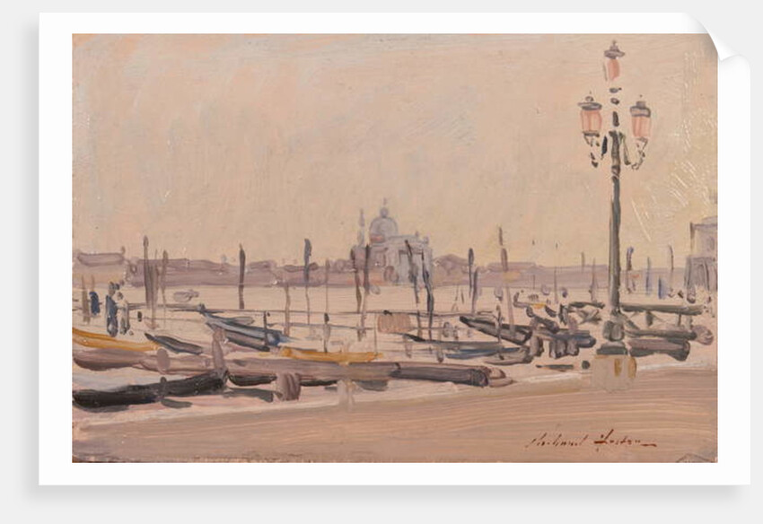 The Redentore from the Piazzetta, 1991 by Richard Foster