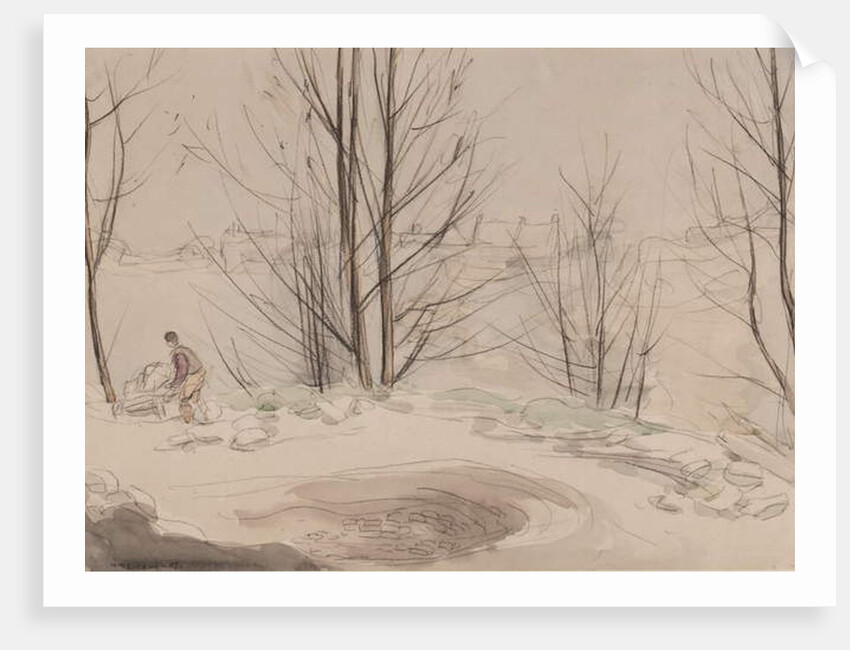 Carshalton Quarry, 1907 by Horace Mann Livens