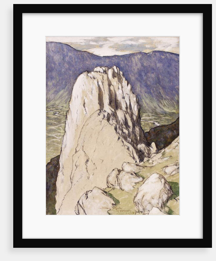 The Pillar Rock, 1928 by Charles Holmes