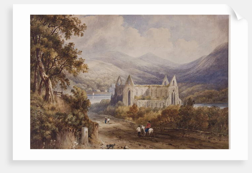 Tintern Abbey, c.1840 by Henry Gastineau