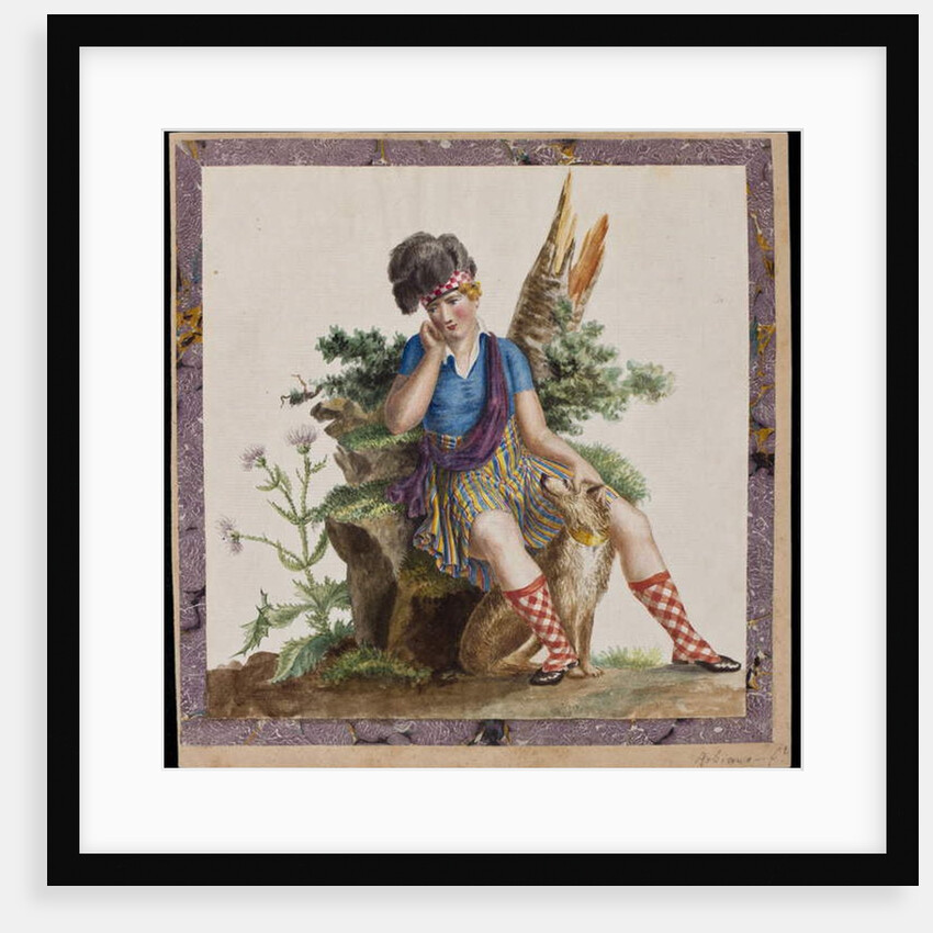 A Highlander, c.1820 by Robiano Robiano