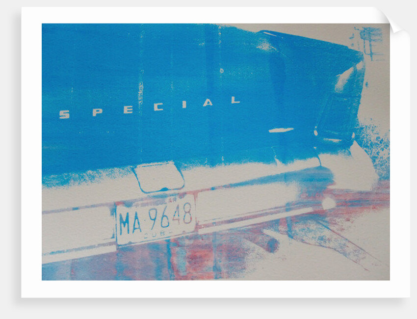 Blue car, 2013 by David Studwell