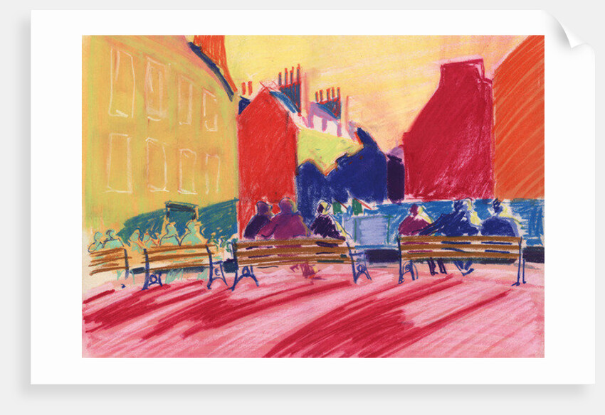 Abbey Churchyard, Bath by Marco Cazzulini