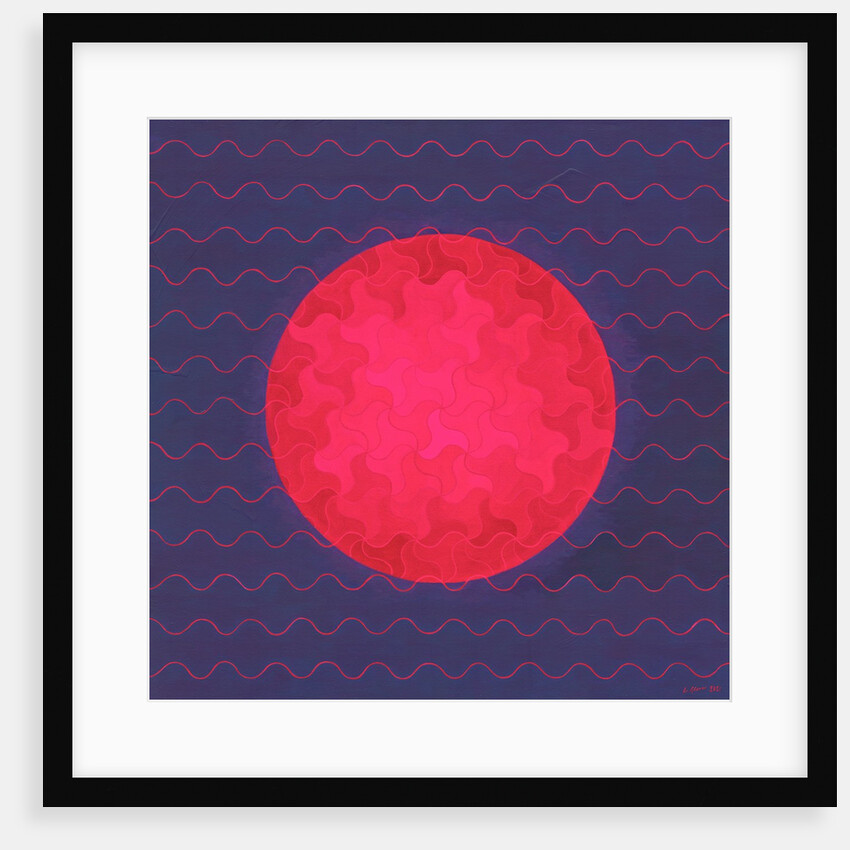 Red Moon, 2021 by Leigh Glover