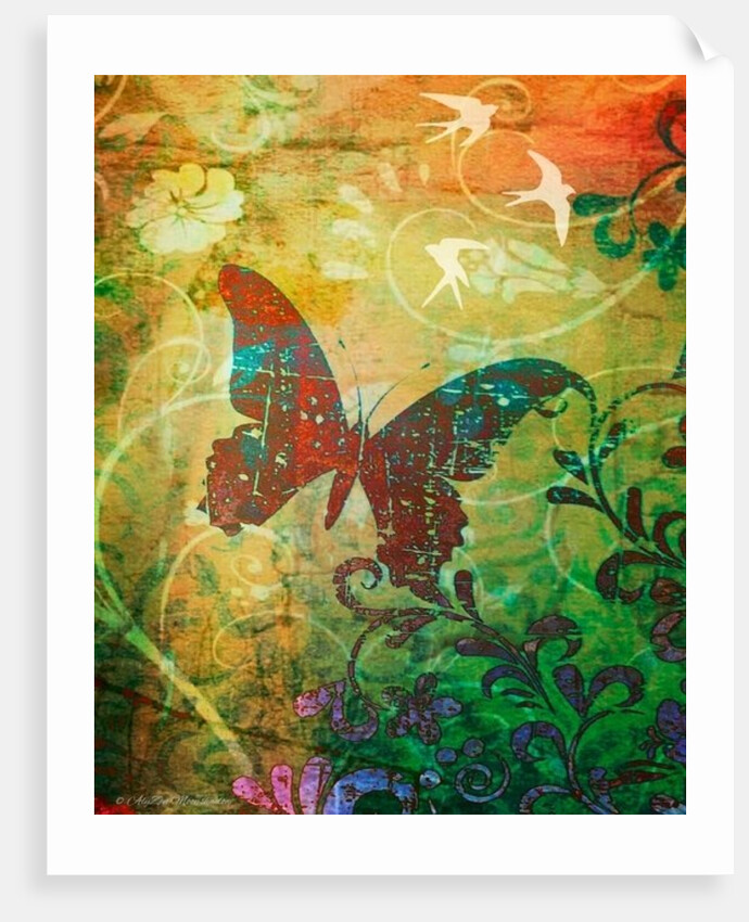 Butterfly Haiku, 2014 by AlyZen Moonshadow