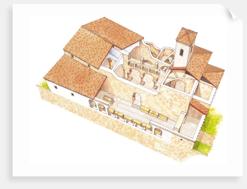 San Millan de la Cogolla. Suso Monastery. La Rioja, Spain by Fernando Aznar Cenamor