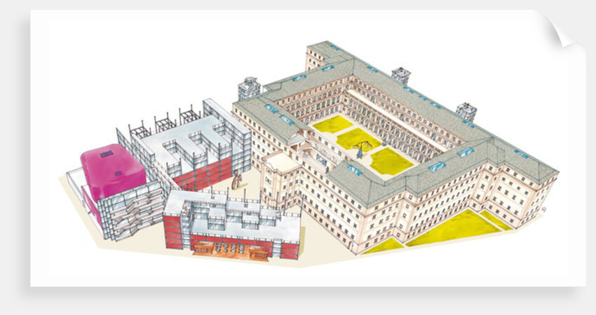 Museo Nacional Centro de Arte Reina Sofia. Madrid, Spain by Fernando Aznar Cenamor