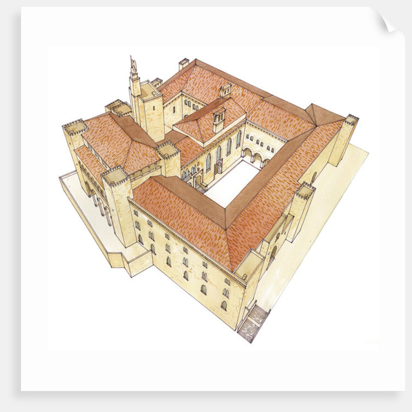 Almudaina Royal Palace. Palma de Mallorca, Spain by Fernando Aznar Cenamor