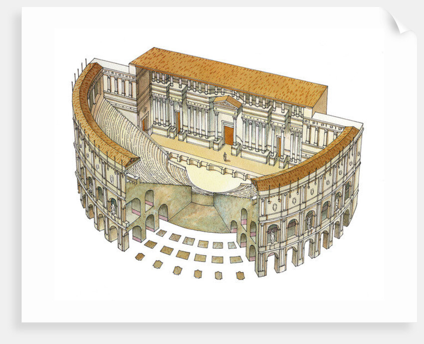Roman Theatre by Fernando Aznar Cenamor