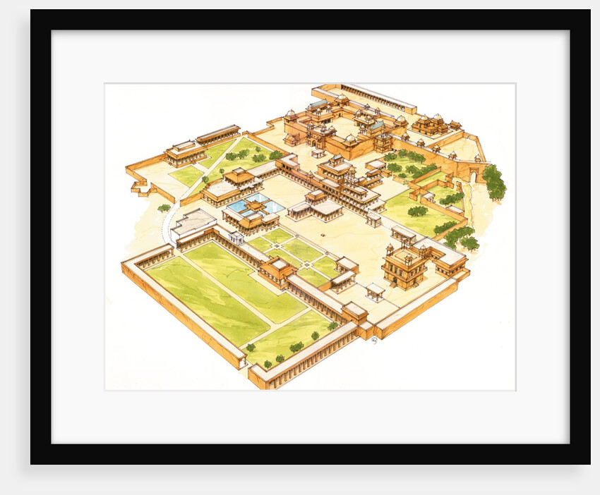 Fatehpur Sikri. Adra. India by Fernando Aznar Cenamor