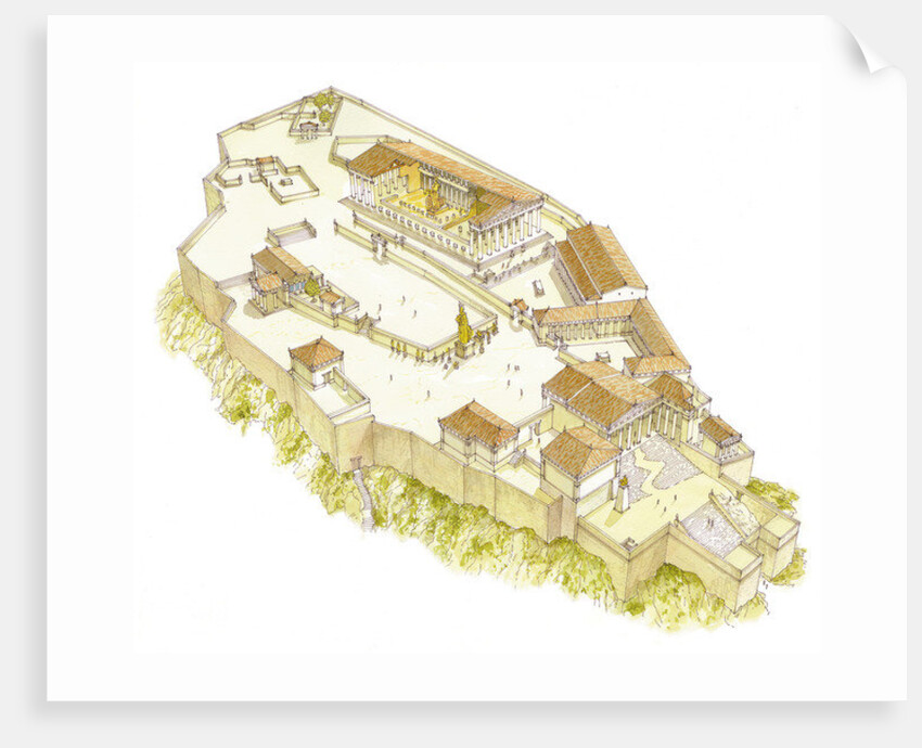 Acropolis, Athens by Fernando Aznar Cenamor