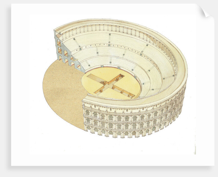 Roman amphitheatre by Fernando Aznar Cenamor
