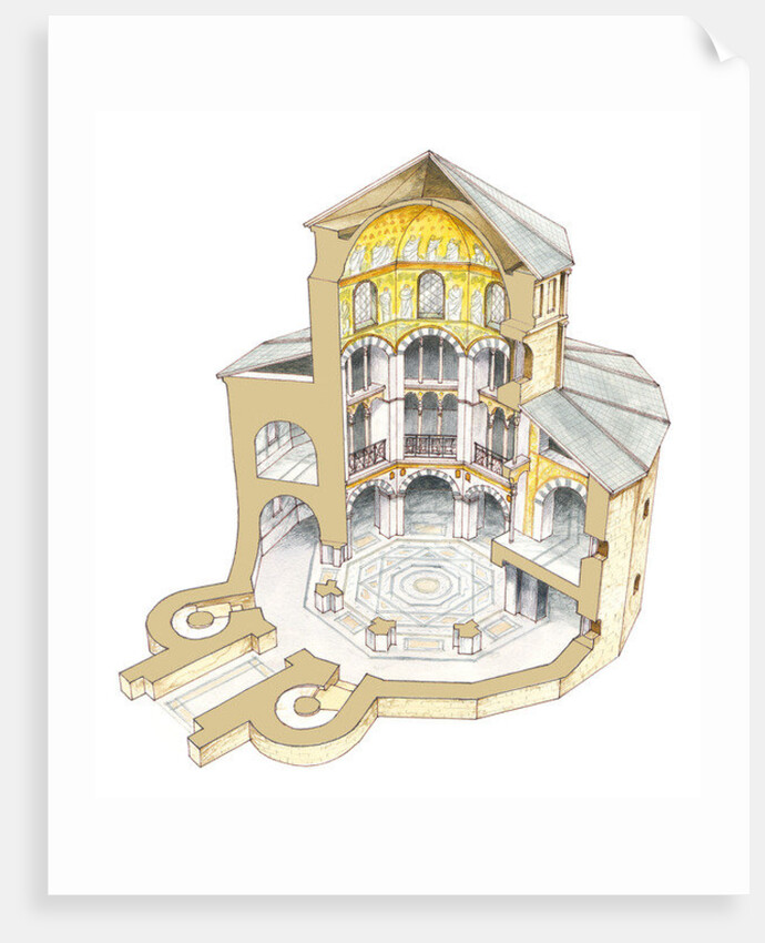 Palatine Chapel. Aachen. Germany by Fernando Aznar Cenamor