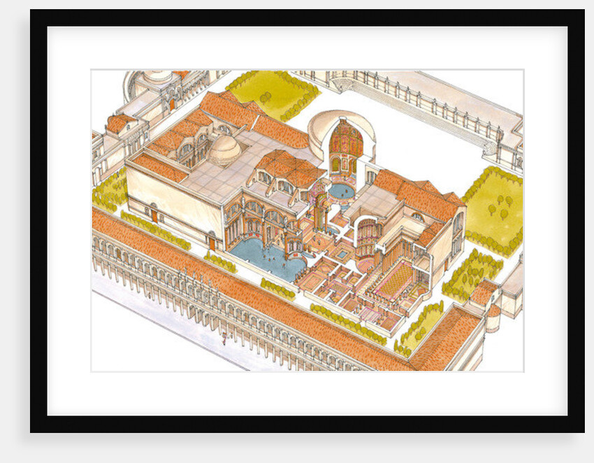 Caracalla baths, Rome by Fernando Aznar Cenamor