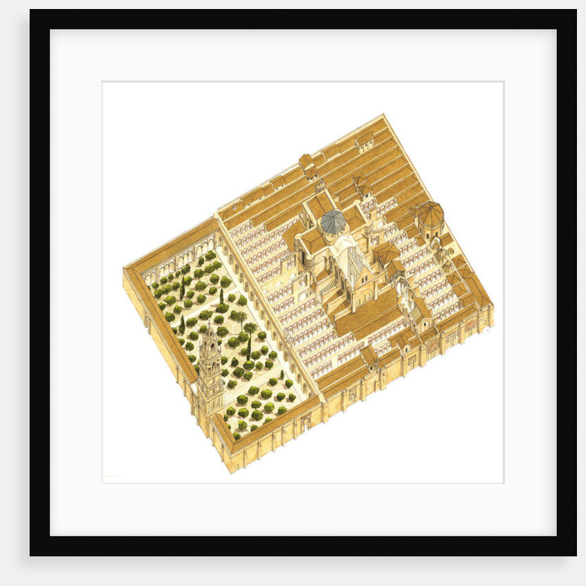 Mosque of Cordoba, Spain. Aerial view by Fernando Aznar Cenamor