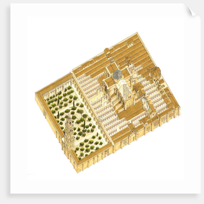 Mosque of Cordoba, Spain. Aerial view by Fernando Aznar Cenamor