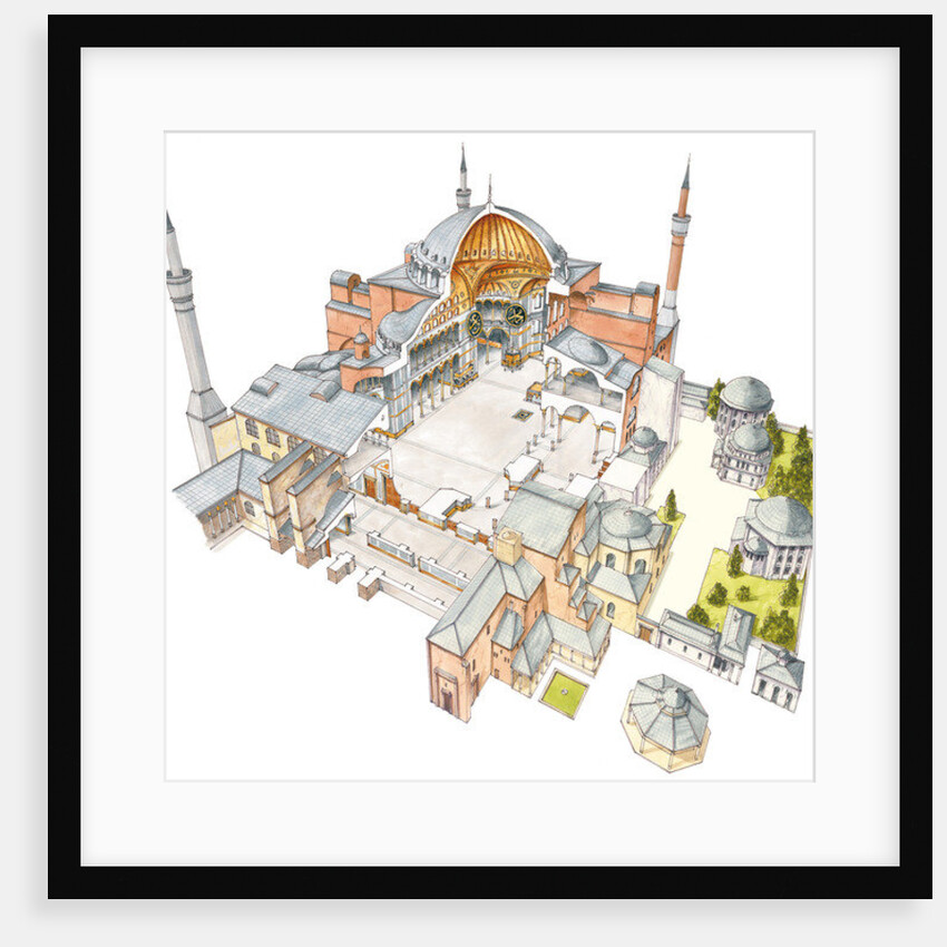 Hagia Sophia. Istanbul, Turkey by Fernando Aznar Cenamor