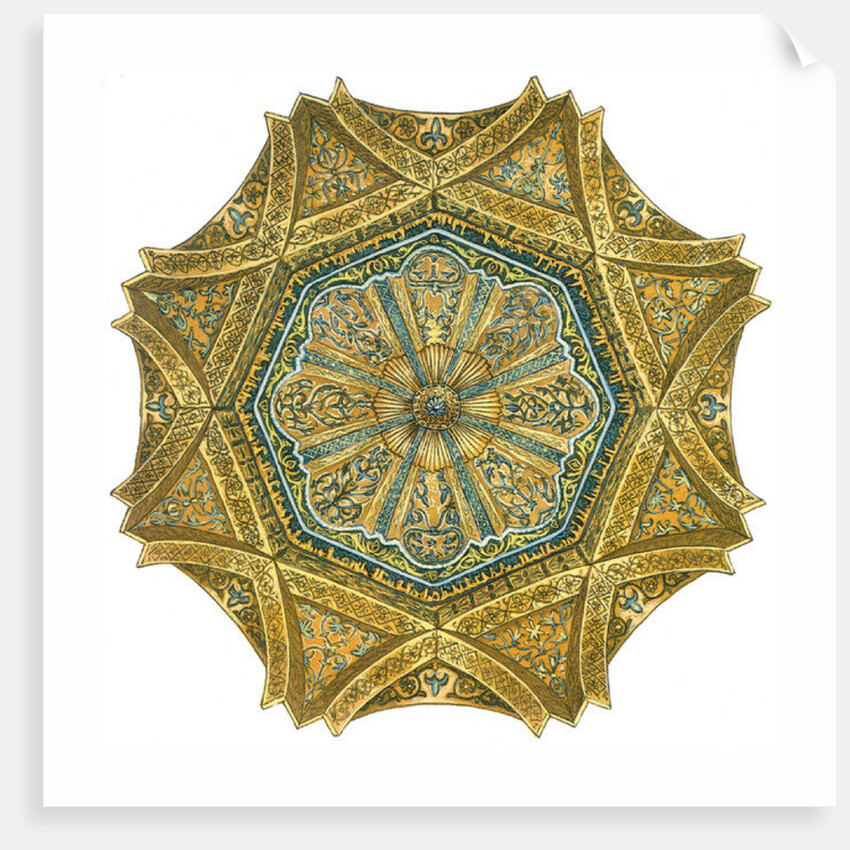 Mosque of Cordoba, Spain. Mihrab cupola by Fernando Aznar Cenamor