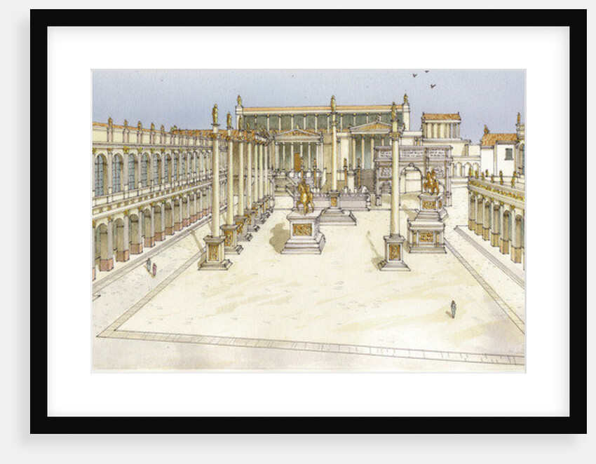 Imperial Forum. Rome by Fernando Aznar Cenamor