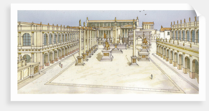 Imperial Forum. Rome by Fernando Aznar Cenamor