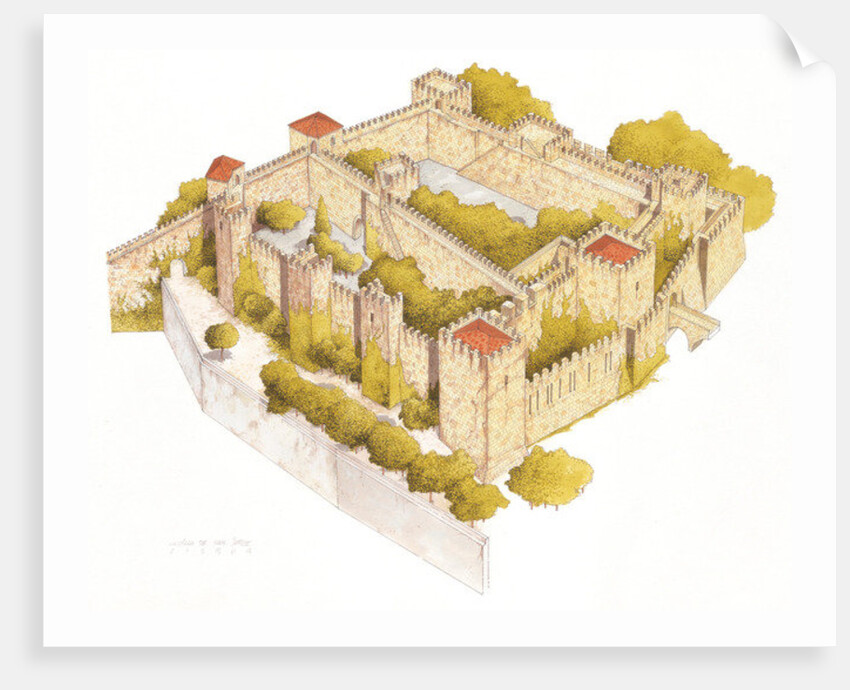 San Jorge castle. Lisboa, Portugal by Fernando Aznar Cenamor