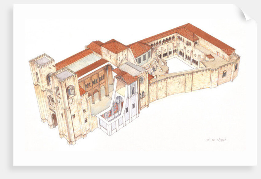 Lisboa, Portugal. Cathedral by Fernando Aznar Cenamor