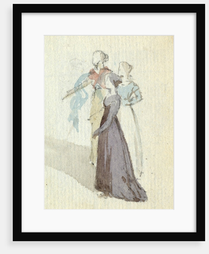 Three women, c.1825 by English School