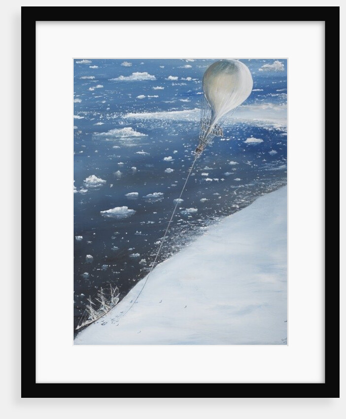 Antarctica's first Aeronaut Captain Scott 4th February 1902, 2005 by Vincent Alexander Booth