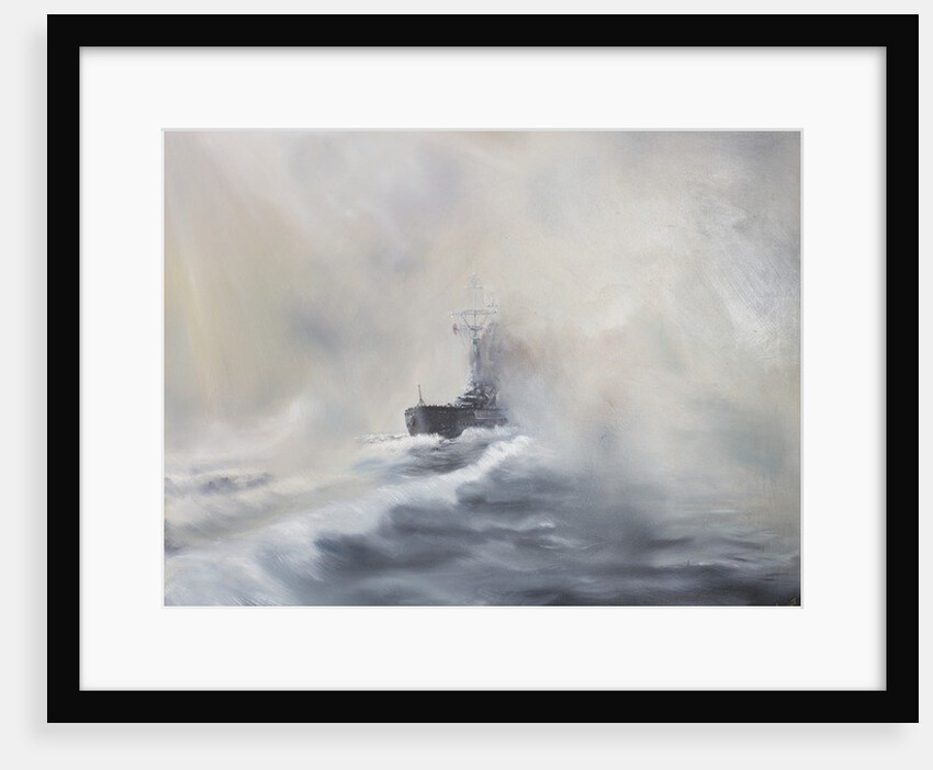 Bismarck evades her pursuers May 25th 1941, 2005 by Vincent Alexander Booth