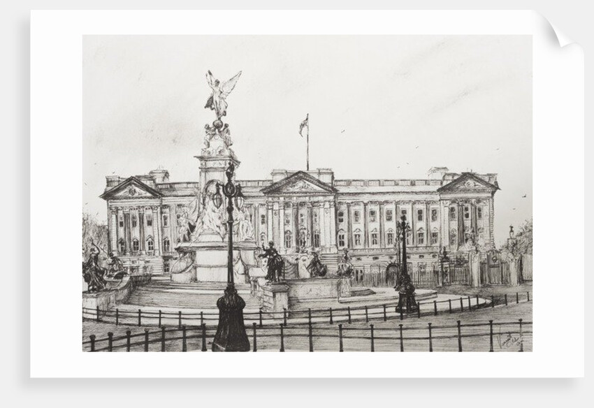Buckingham Palace by Vincent Alexander Booth