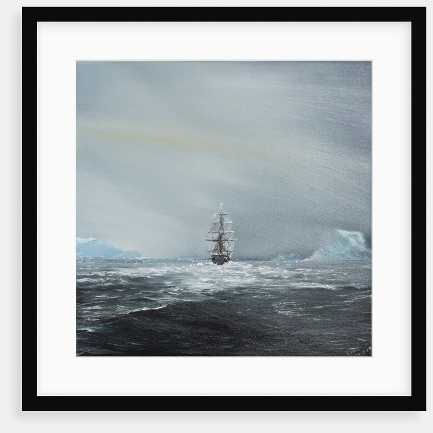 Discovery en route to Antarctica, 2014 by Vincent Alexander Booth