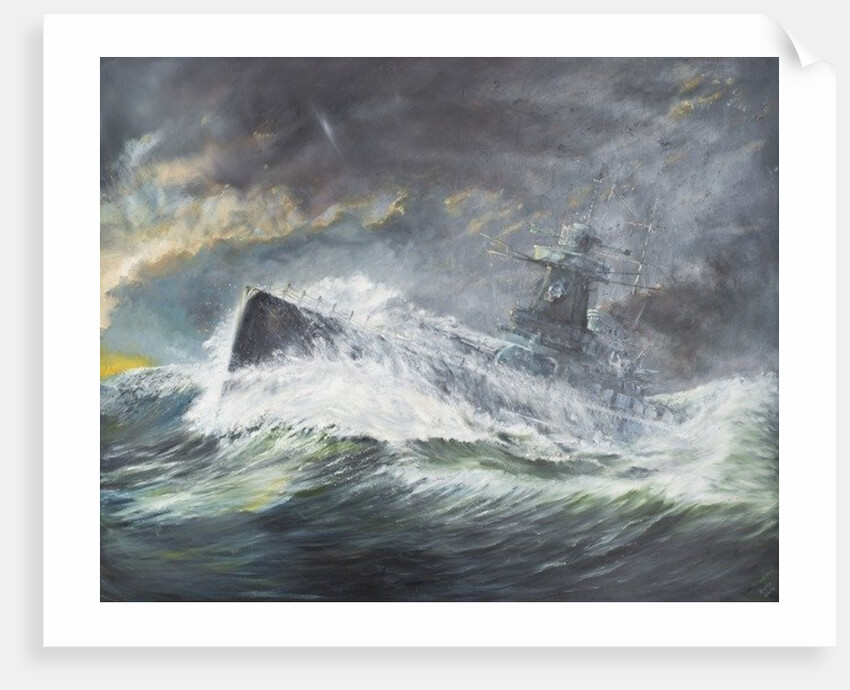 Graf Spee enters the Indian Ocean 3rd November 1939, 2006 by Vincent Alexander Booth