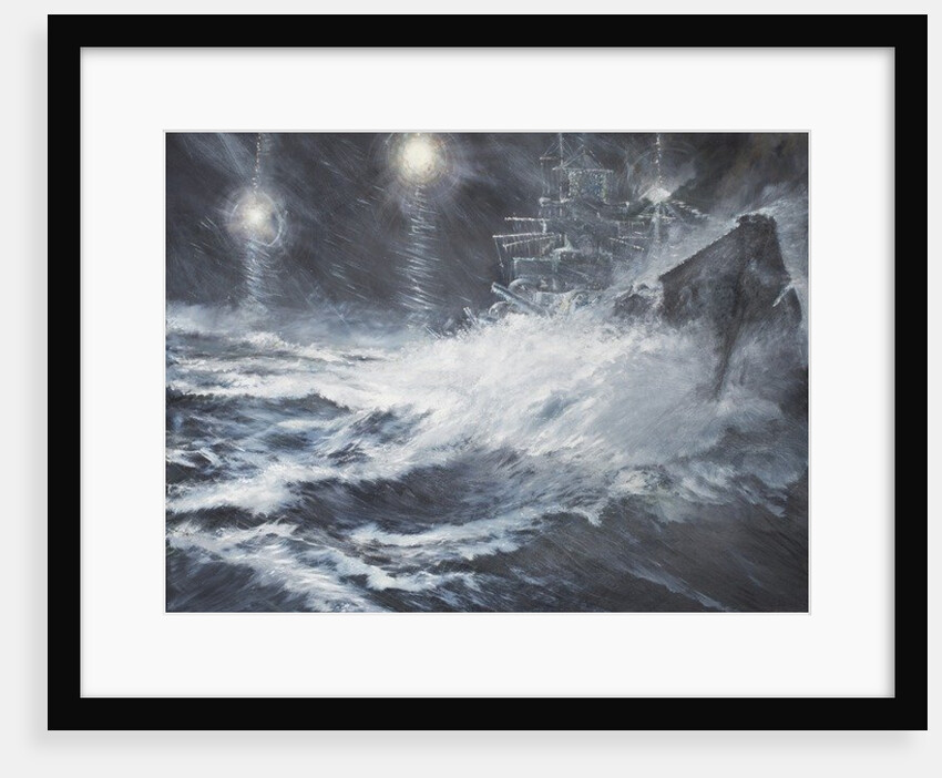 Surprised By Starshell Scharnhorst at North Cape, 2008 by Vincent Alexander Booth