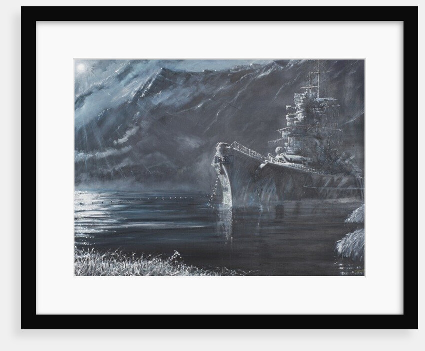 Tirpitz The Lone Queen Of The North 1944, 2007 by Vincent Alexander Booth