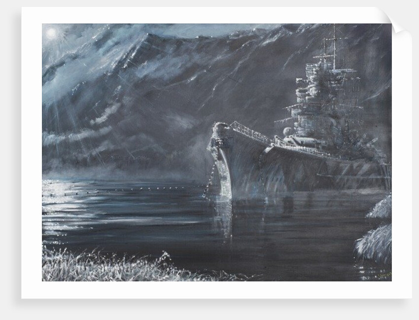 Tirpitz The Lone Queen Of The North 1944, 2007 by Vincent Alexander Booth